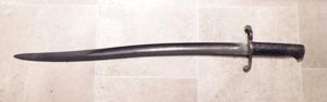 Scarce British 1863 Whitworth Sword Bayonet.
