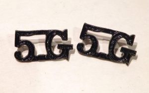 Pair 5th Royal Gurkha Rifles Shoulder badges.