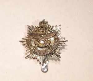 QEII Gurkha Logistic Regiment Cap Badge.