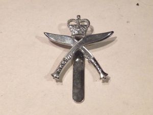 Royal Gurkha Rifles Cap Badge.