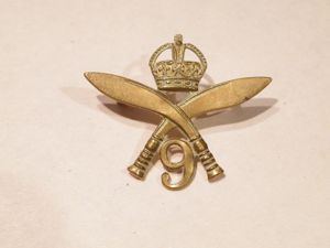 9th Gurkha Rifles Cap Badge.