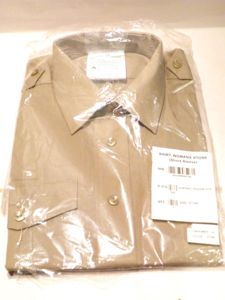 Various New and Packaged Woman's Army Short Sleeved Shirts