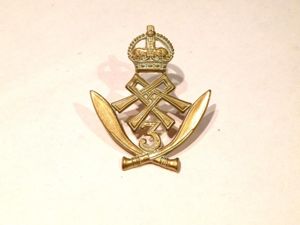 3rd Queen Alexandra's Own Gurkha Rifles Cap Badge.