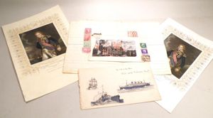 Selection of Vintage Naval Themed Ephemera