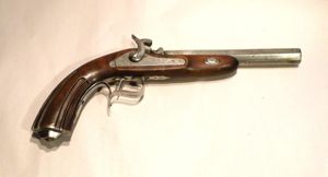 Superb Replica Percussion Dueling Pistol.