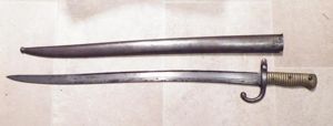 French 1866 Pattern Chassepot Sword Bayonet