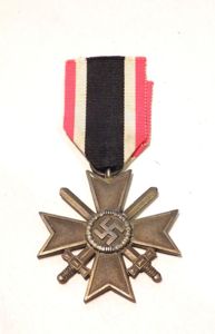 WW2 German Merit Cross with Swords