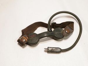 WW2 US Army Air Force Throat Microphone.