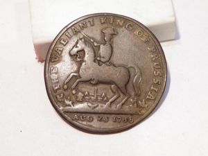 Scarce The Battle of Zorndorf 1758.