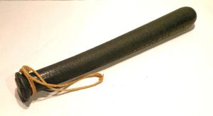Mid Century Riot Police Rubber Truncheon.