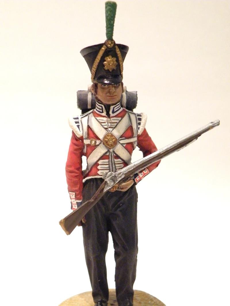 Vintage Chas. C. Stadden Hand Painted Pewter Figure – Foot Guard — image 2