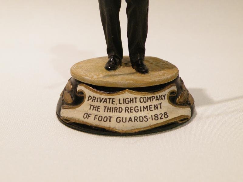 Vintage Chas. C. Stadden Hand Painted Pewter Figure – Foot Guard — image 3