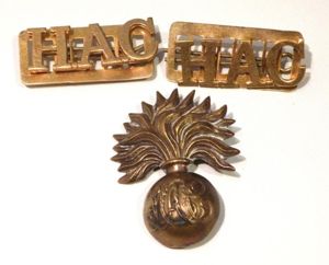 Honourable Artillery Company Badge Set.