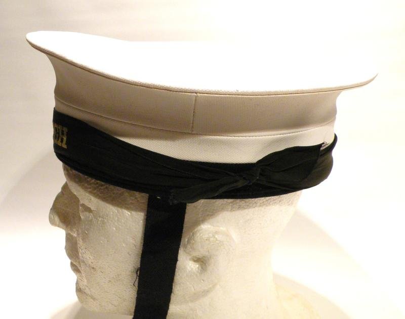 Vintage Royal Navy Rating Cap HMS Raleigh. — image 3
