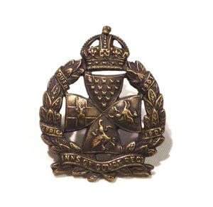 WW2 Era Inns of Court Regiment Cap Badge.