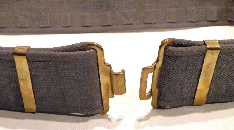 WW2 Era RAF Webbing Belt. — image 2