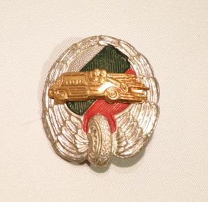 Vintage Bulgarian Automobile Club Badge.