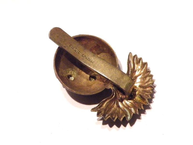 WW1 Royal Inniskilling Fusiliers Cap badge. — image 2