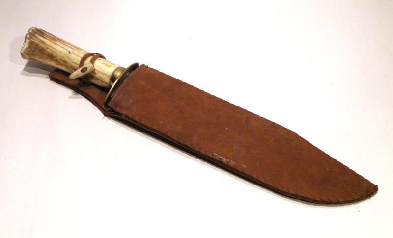 Vintage Homemade Bowie Knife. — image 2