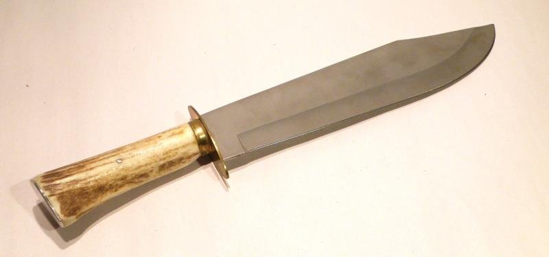 Vintage Homemade Bowie Knife. — image 3