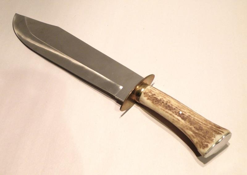 Vintage Homemade Bowie Knife. — image 4