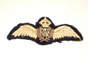 WW2 RAF Pilots Wings.
