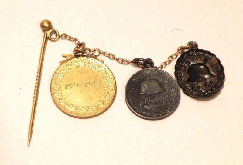 WW1 Austro Hungarian Medal Pair, Miniatures and Photos. — image 5