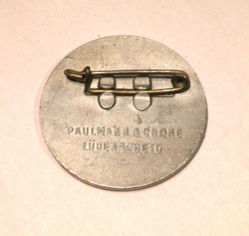 German 1st May 1936 Workers Day Badge – Maler Marked — image 2