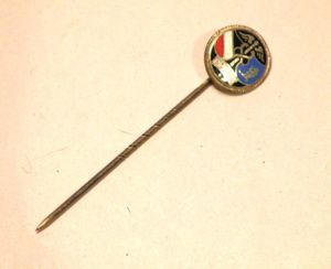 Vintage Pre WW2 German DHV Trade Union Pin Badge