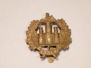 WW1 Essex Regiment Cap Badge.