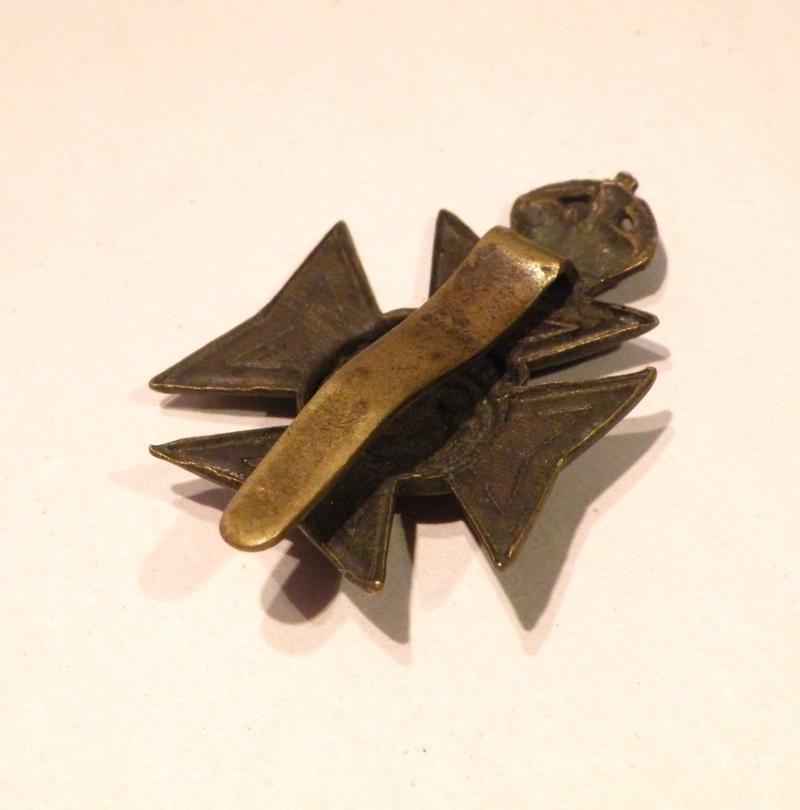 WW1 Ox & Bucks LI Buckinghamshire Battalion Cap Badge. — image 2