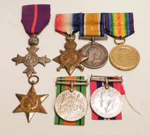 WW1 OBE Medal Group to Reverend Hornabrook.