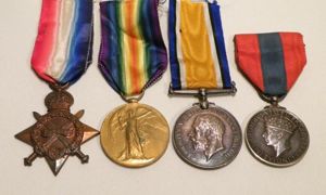 WW1 1914/15 Star Trio to Burchett 2nd Dragoon Guards + …
