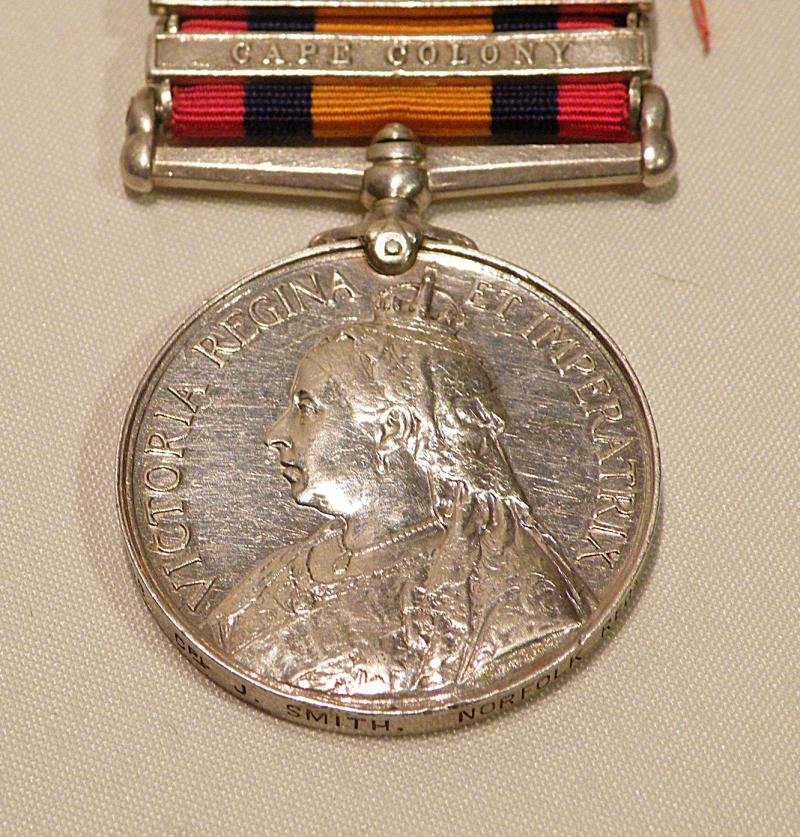 QSA to Smith 2nd Norfolk Regiment. — image 2