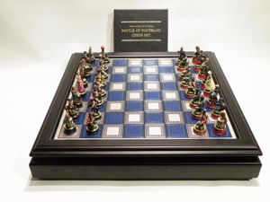 Ltd Edition Franklin Mint Waterloo Chess Set.
