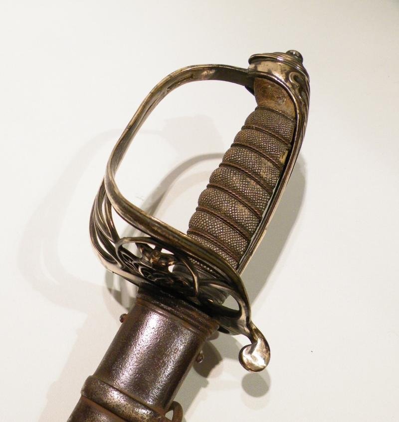 Victorian 1822 / 45 Pattern Infantry Officers Sword. — image 3