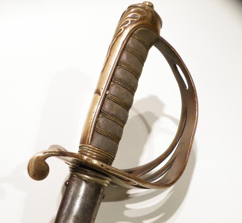 Victorian 1845/54 Pattern Infantry Officers Levee Sword By Hawkes — image 2