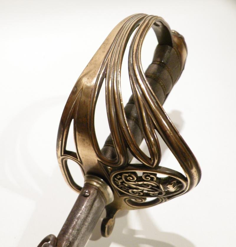 Victorian 1845/54 Pattern Infantry Officers Levee Sword By Hawkes — image 3