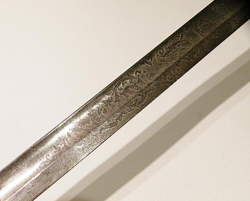 Victorian 1845/54 Pattern Infantry Officers Levee Sword By Hawkes — image 4