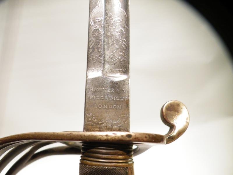 Victorian 1845/54 Pattern Infantry Officers Levee Sword By Hawkes — image 5