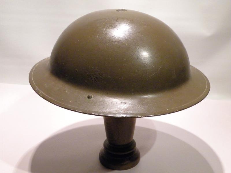 WW2 British Brodie Hemet with Decal. — image 2