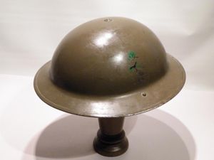 WW2 British Brodie Hemet with Decal.