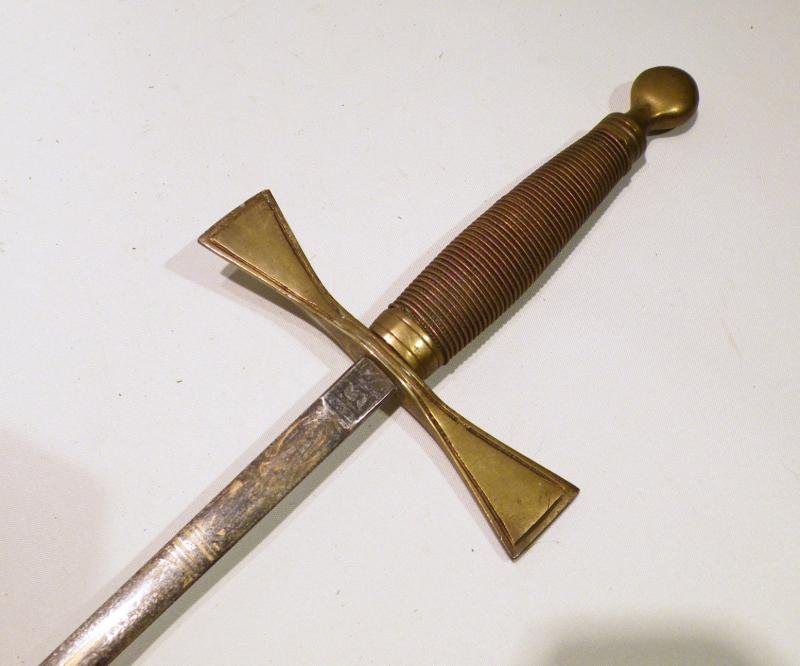 Antique Masonic Templers Sword by Kenning. — image 2