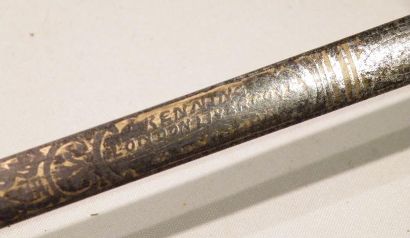 Antique Masonic Templers Sword by Kenning. — image 5