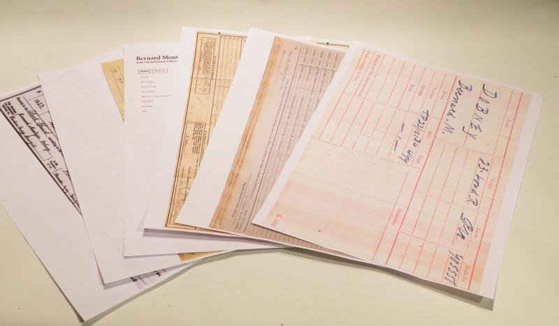 WW1 Medal Pair Etc to Dobney 23rd Londons. — image 8