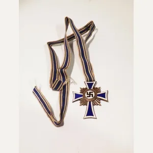 WW2 Era German Mothers Cross in Bronze.