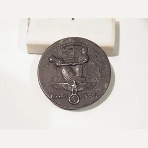 1938 German May Day Badge.