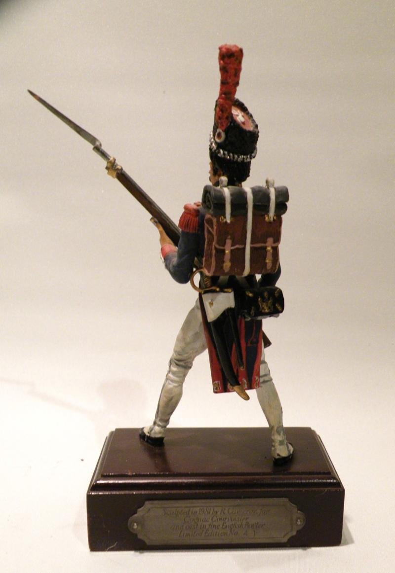 Scarce Lt Ed Hand Painted Pewter Figure for Courvoisier – Grenadier — image 3