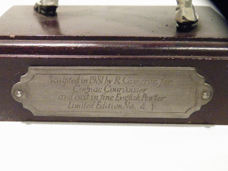 Scarce Lt Ed Hand Painted Pewter Figure for Courvoisier – Grenadier — image 4