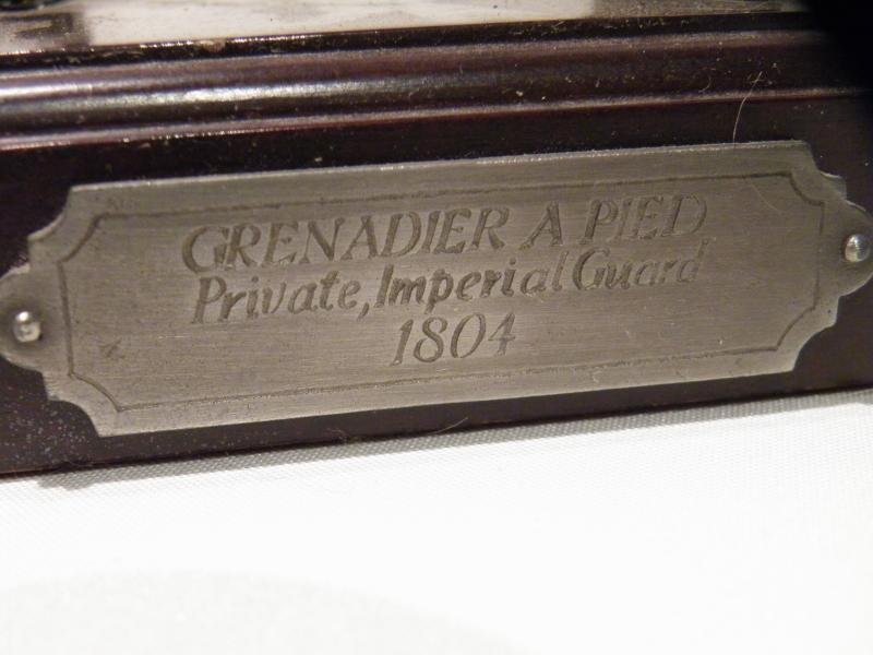 Scarce Lt Ed Hand Painted Pewter Figure for Courvoisier – Grenadier — image 5